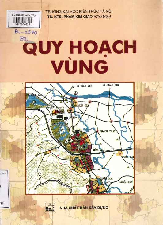 Quy hoạch vùng /PHẠM KIM GIAO, - 2000